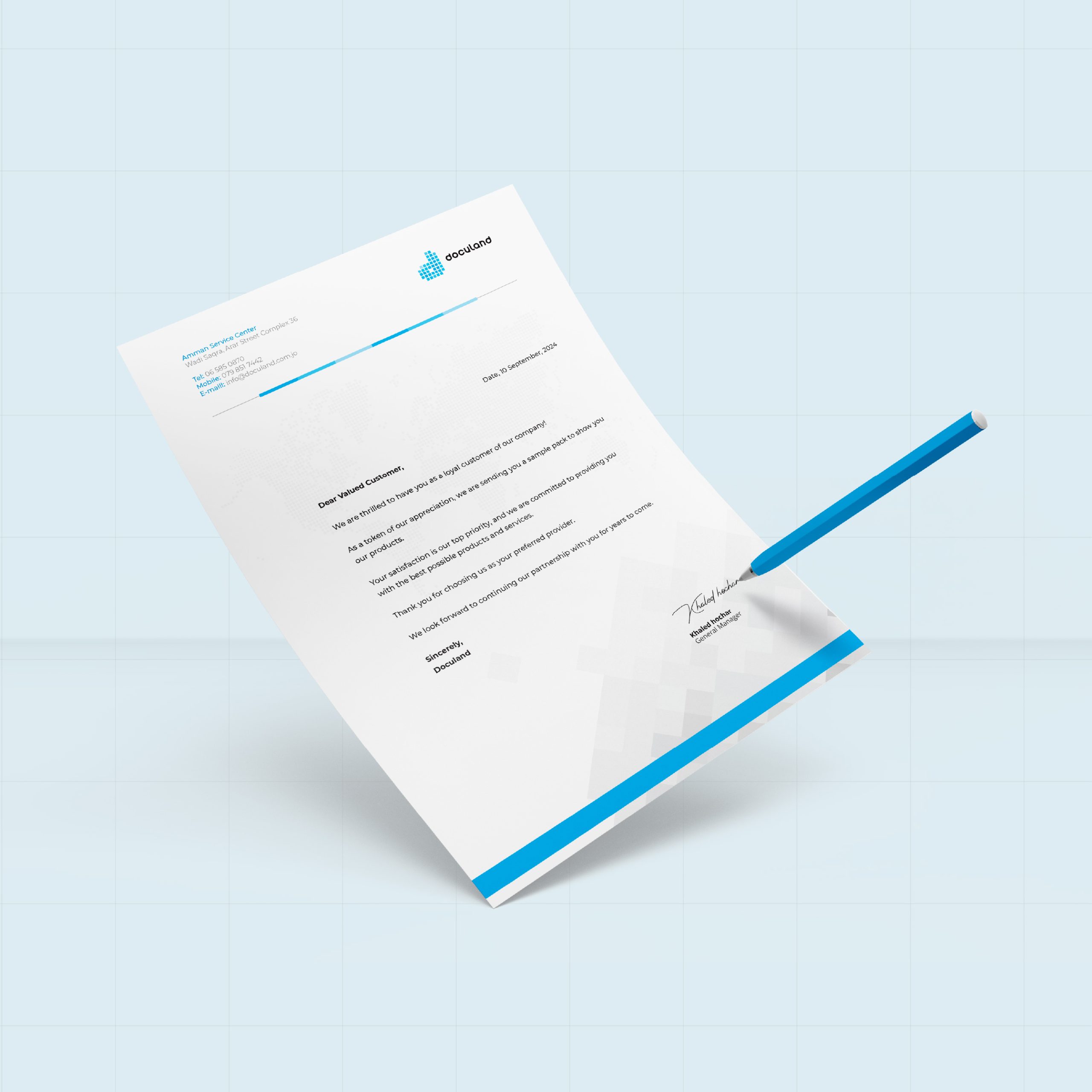 Company Letterhead Company Letterhead