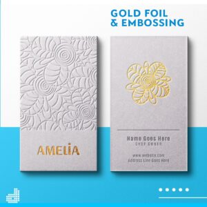 Hot Stamp Business Cards