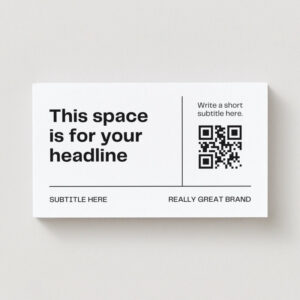 QR Code Business Cards