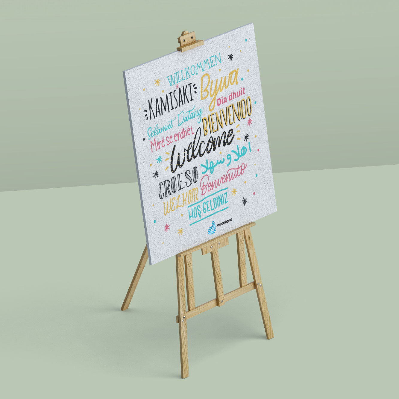 Welcome Sign Stand Welcome Sign Stand