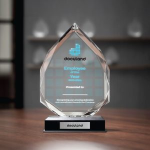 Printing on Glass Trophies