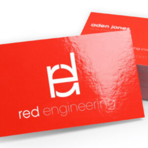 Laminated Business Cards