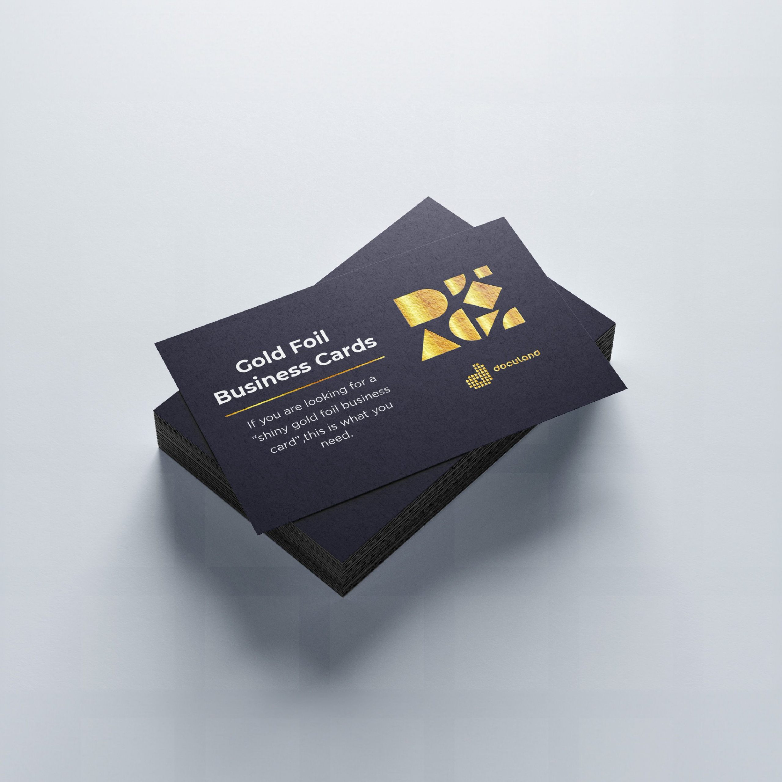Gold Foil Business Card Gold Foil Business Card