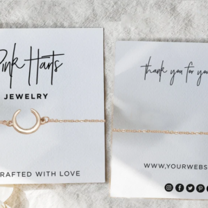 Bracelet Display Cards