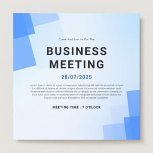 Corporate Event Invitation Cards