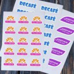 Die-Cut Sheet Labels