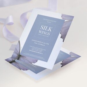 Flat Invitation Cards