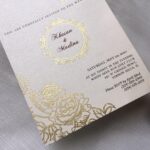 Foil Invitation Cards