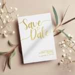 Foil Save the Date Cards