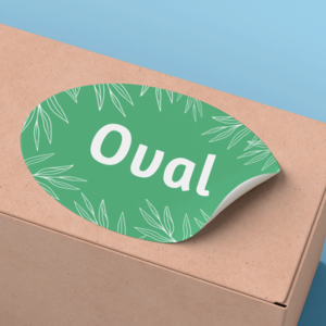 Oval Stickers