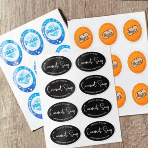 Oval Sheet Labels