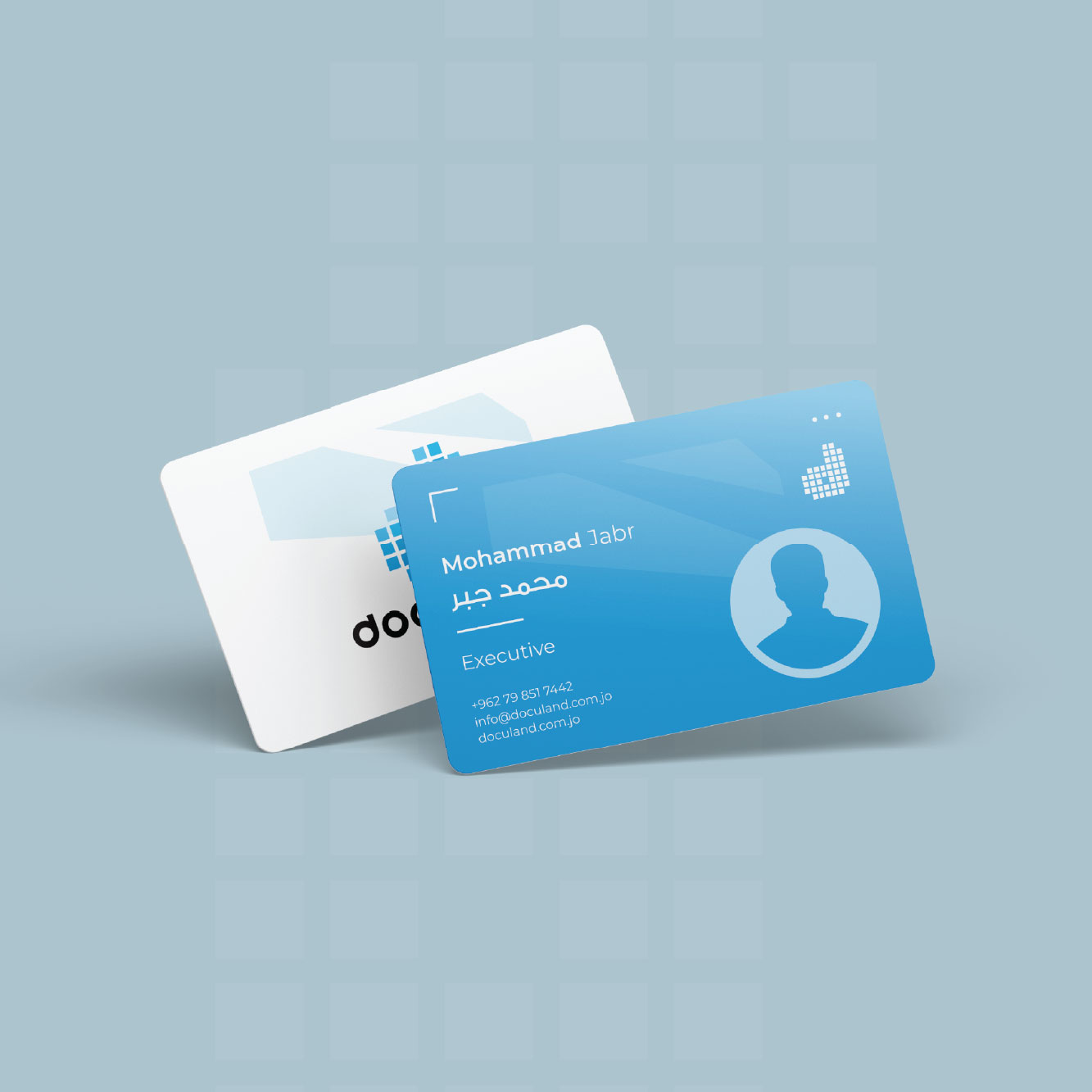 Slim Round Corner Business Card